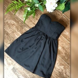 MM Couture Miss Me Strapless Mini dress